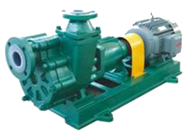 FZB type fluoroplastic chemical self-priming pump